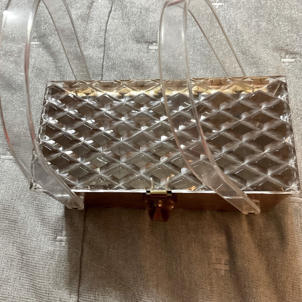 Rare Patricia of Miami vintage lucite purse
